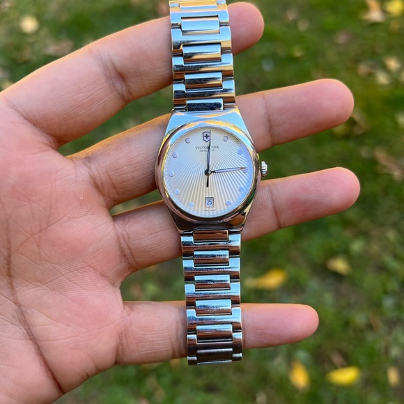 VICTORINOX Swiss Military Victoria Silver Dial Ladies Watch - Picture 10 of 10